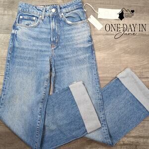 Pilcro and The Letterpress Wide Leg Jeans Size 00 (23)